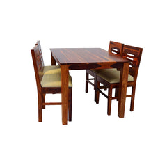 Solid Wood Dining Table Set | Wooden Dining Table and Chair | Sheesham Wood