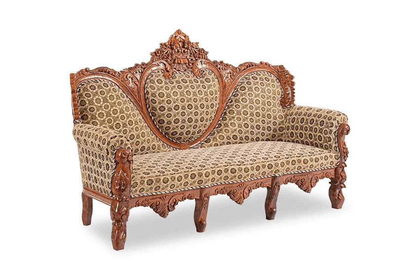 Premium Hand Carved Sofa Set | Royal Sofa Set Design for Living Room| Maharaja Sofa Set Design