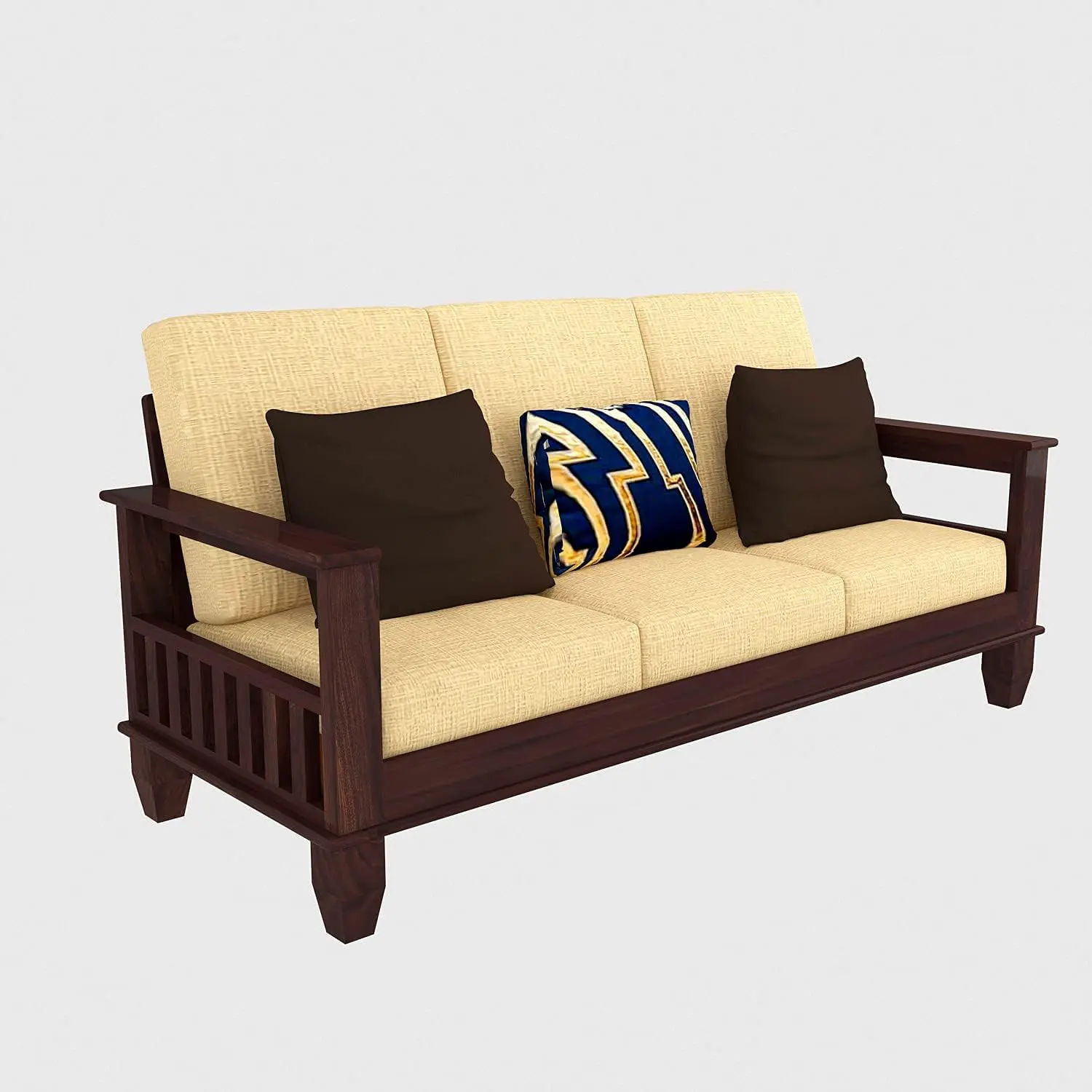 Regular Sofa Set | Simple Sofa Set Design | Sheesham Wood Sofa Set For Living Room