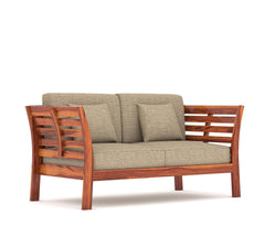 Latest Wooden Sofa | Contemporary Sofa Set Design | Sheesham Wood | Round Handrest Sofa Design