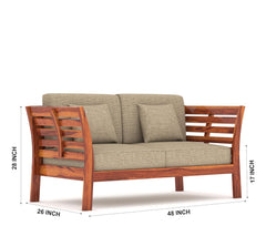 Latest Wooden Sofa | Contemporary Sofa Set Design | Sheesham Wood | Round Handrest Sofa Design